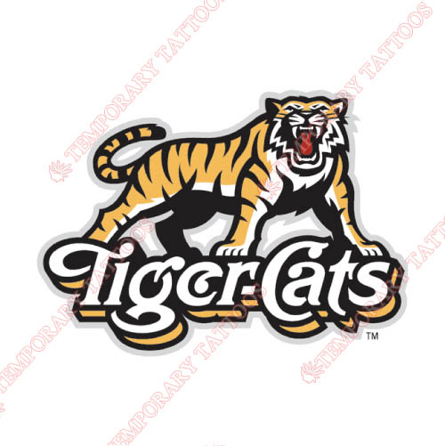 Hamilton Tiger-Cats Customize Temporary Tattoos Stickers NO.7600